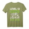 Level 13 Jahre Geburtstagsshirt für Jungen Gamer - Legendär seit 2010 Gaming Controller Motiv, perfektes Geschenk für Teenager Zocker zum 13. Geburtstag