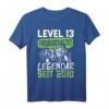 Level 13 Jahre Geburtstagsshirt für Jungen Gamer - Legendär seit 2010 Gaming Controller Motiv, perfektes Geschenk für Teenager Zocker zum 13. Geburtstag
