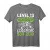 Level 13 Jahre Geburtstagsshirt für Jungen Gamer - Legendär seit 2010 Gaming Controller Motiv, perfektes Geschenk für Teenager Zocker zum 13. Geburtstag