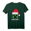 HapDog Weihnachten Creeper Santa Hat T-Shirt – Offiziell lizenzierte Gaming- und Weihnachts-Designs für Männer, Frauen, Jungen und Mädchen