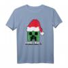 HapDog Weihnachten Creeper Santa Hat T-Shirt – Offiziell lizenzierte Gaming- und Weihnachts-Designs für Männer, Frauen, Jungen und Mädchen