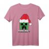 HapDog Weihnachten Creeper Santa Hat T-Shirt – Offiziell lizenzierte Gaming- und Weihnachts-Designs für Männer, Frauen, Jungen und Mädchen