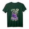 Kinder Gamer Girl T-Shirt zum 9. Geburtstag - Level 9 Freigeschaltet, Legendär seit 2014, Perfektes Geschenk für junge Zockerinnen