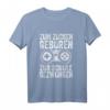 Zum Zocken Geboren Zur Schule Gezwungen - Lustiges Gamer T-Shirt für Teenager, Jungen, Mädchen & Geburtstagsgeschenk für Freunde und Zocker