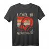 18. Geburtstag Jungen Gaming T-Shirt - Level 18 Freigeschaltet, Perfekt für Gaming Partys & LAN-Events