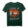 18. Geburtstag Jungen Gaming T-Shirt - Level 18 Freigeschaltet, Perfekt für Gaming Partys & LAN-Events