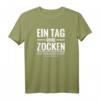 Zocker Gamer Spielkonsole Onlinegames Spruch Lustig Geschenk T-Shirt – Perfektes Geschenk für Zocker und Gamer mit Humor