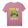 Level 12 Jahre Geburtstagsshirt für junge Gamer - Originelles Geschenk für Kinder, Gaming Controller Motiv, perfekt für Geburtstagsfeiern und LAN-Partys