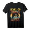 Level 8 Jahre Geburtstagsshirt für Jungen - Gamer T-Shirt mit Controller Motiv für die nächste Geburtstagsparty oder LAN-Party