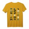 Gaming Spiele Konsole Controller Evolution - Witziges Zocker T-Shirt für Gamer, Nerds & Informatiker, perfektes Geschenk für Weihnachten & Geburtstag