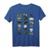 Gaming Spiele Konsole Controller Evolution - Witziges Zocker T-Shirt für Gamer, Nerds & Informatiker, perfektes Geschenk für Weihnachten & Geburtstag