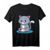 Niedliche Gaming Katze Video Game Computer Videogame PC T-Shirt – Perfektes Geschenk für Gamer zu Weihnachten, Geburtstag & Feiertagen