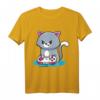 Niedliche Gaming Katze Video Game Computer Videogame PC T-Shirt – Perfektes Geschenk für Gamer zu Weihnachten, Geburtstag & Feiertagen