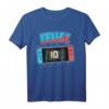 Level 10 Geburtstag Shirt für Jungen und Mädchen - Perfektes Geschenk zum 10. Geburtstag mit Gaming-Controller Motiv