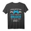 Zum Stolzen Großen Bruder Von Zwillingen 2021 Geschenk T-Shirt – Perfektes Bruder Geschenk für Gaming & Geschwister