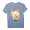 Kawaii Anime Cat T-Shirt mit Japanischen Noodles - Süßes Ramen Katzen Design, Perfekt als Geschenk für Anime- und Katzenliebhaber