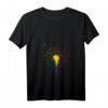 Damen T-Shirt mit Pusteblume und Löwenzahn - Frühlings- und Sommerdesign mit V-Ausschnitt, perfektes Geschenk für Blumen- und Naturliebhaber