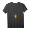 Damen T-Shirt mit Pusteblume und Löwenzahn - Frühlings- und Sommerdesign mit V-Ausschnitt, perfektes Geschenk für Blumen- und Naturliebhaber