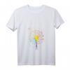 Damen T-Shirt mit Pusteblume und Löwenzahn - Frühlings- und Sommerdesign mit V-Ausschnitt, perfektes Geschenk für Blumen- und Naturliebhaber
