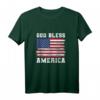 God Bless America T-Shirt mit USA Flagge - Patriotisches 4. Juli Tank Top für Männer und Frauen, ideal als Geschenk für Vati, Großvater und Familie