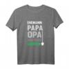Herren Ehemann, Papa und Opa, sowie Rentner und Gärtner im Garten T-Shirt – Perfekt für Gartenarbeit, Frühling & Sommer