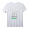 Herren Ehemann, Papa und Opa, sowie Rentner und Gärtner im Garten T-Shirt – Perfekt für Gartenarbeit, Frühling & Sommer