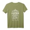 Herren Leg dich niemals mit einem Gärtner an - Lustiges Gärtner T-Shirt als Geschenk für Hobbygärtner, Familienmitglieder & Gartenfreunde zu Weihnachten, Ostern, Vatertag & Geburtstag