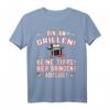 Bin am Grillen! Keine Tipps! Bier bringen! Abflug! - Lustiges Griller T-Shirt für BBQ-Fans, Gastgeber & Grillmeister