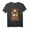 Grill & Barbecue Spruch T-Shirt - Bin am Grillen, Bier bringen & Abflug - Perfektes Geschenk für Grillmeister, Papa, Opa & Bruder