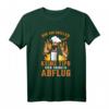Grill & Barbecue Spruch T-Shirt - Bin am Grillen, Bier bringen & Abflug - Perfektes Geschenk für Grillmeister, Papa, Opa & Bruder