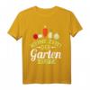 Der Garten ruft Hobbygärtner Gärtner Schrebergarten Geschenk T-Shirt - Lustiges Geschenk für Rentner, Oma, Opa und Gartenliebhaber