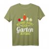 Der Garten ruft Hobbygärtner Gärtner Schrebergarten Geschenk T-Shirt - Lustiges Geschenk für Rentner, Oma, Opa und Gartenliebhaber