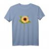 Sonnenblumen Retro Blumen Shirt für Damen – Perfektes Geschenk für Naturliebhaber, Gartenfreunde und Blumenfans