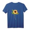 Sonnenblumen Retro Blumen Shirt für Damen – Perfektes Geschenk für Naturliebhaber, Gartenfreunde und Blumenfans