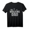 Herren The Walking Dad Vatertag Geschenk Gassi Gehen Hunde Vater T-Shirt – Perfekt für Hundeliebhaber, Väter und Gassi Geher