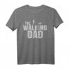 Herren The Walking Dad Vatertag Geschenk Gassi Gehen Hunde Vater T-Shirt – Perfekt für Hundeliebhaber, Väter und Gassi Geher