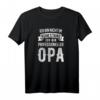 Ich bin nicht im Ruhestand ich bin professioneller Opa - Lustiges Rentner T-Shirt für coole Opas und Großväter