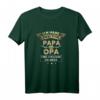 Papa und Opa Vatertag T-Shirt - Lustiges Outfit für den besten Opa zum Männertag & Vatertag 2022