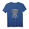 Papa und Opa Vatertag T-Shirt - Lustiges Outfit für den besten Opa zum Männertag & Vatertag 2022