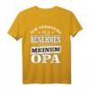 Ich versuche mich zu benehmen Tshirt - Lustiges Opa-Enkel Geschenk für Kinder, Jugendliche & Familien, ideal zum Advent & Geburtstag