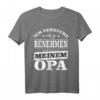 Ich versuche mich zu benehmen Tshirt - Lustiges Opa-Enkel Geschenk für Kinder, Jugendliche & Familien, ideal zum Advent & Geburtstag