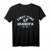 Erste Opa 2023 T-Shirt – Geschenk für werdenden Großvater & Babyankündigung zum besonderen Anlass