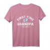 Erste Opa 2023 T-Shirt – Geschenk für werdenden Großvater & Babyankündigung zum besonderen Anlass