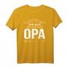 Lustiges Opa T-Shirt - Ich Muss Nicht Nein Sagen Ich Bin Der Opa Geschenk für Geburtstag, Weihnachten & Vatertag im Vintage Retro Design