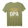 Lustiges Opa T-Shirt - Ich Muss Nicht Nein Sagen Ich Bin Der Opa Geschenk für Geburtstag, Weihnachten & Vatertag im Vintage Retro Design