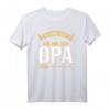 Lustiges Opa T-Shirt - Ich Muss Nicht Nein Sagen Ich Bin Der Opa Geschenk für Geburtstag, Weihnachten & Vatertag im Vintage Retro Design