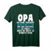 Opa du hast ja bereits mich Opa Familie T-Shirt – Lustiges Geschenk für Großväter zum Vatertag & Geburtstag