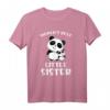 Weltbeste kleine Schwester Panda T-Shirt – Süßes Geschwistergeschenk für Baby Announcement, Geburt, Baby Shower & Gender Reveal