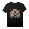 Kinder Großes Schwester Regenbogen T-Shirt – Buntes, langlebiges Kinder Shirt mit klassischem Schnitt