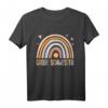 Kinder Großes Schwester Regenbogen T-Shirt – Buntes, langlebiges Kinder Shirt mit klassischem Schnitt